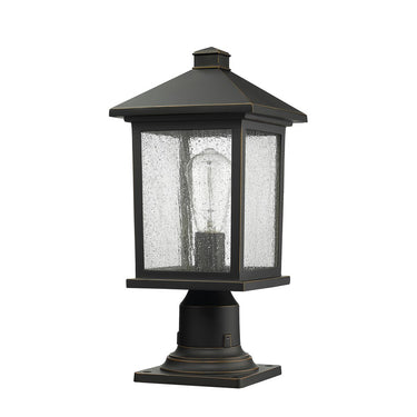 Z-Lite 18" High Portland 1 Light Outdoor Pier Mounted Fixture image 4