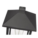 Z-Lite 18" High Portland Black 1 Light Outdoor Pier Mounted Fixture image 3