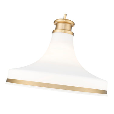 Z-Lite 18" Reznor 1 Light Pendant image 11
