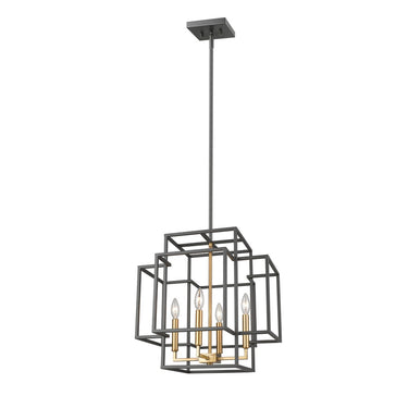 Z-Lite 18" Titania 4 Light Chandelier image 5