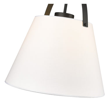 Z-Lite 18" Z-Studio Fabric 1 Light Pendant image 11