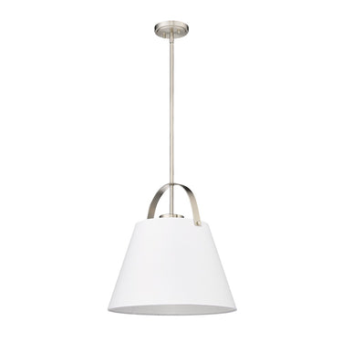 Z-Lite 18" Z-Studio Fabric 1 Light Pendant image 12