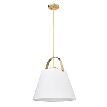 Z-Lite 18" Z-Studio Fabric 1 Light Pendant image 13