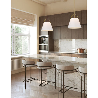 Z-Lite 18" Z-Studio Fabric 1 Light Pendant image 16