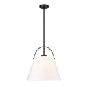 Z-Lite 18" Z-Studio Fabric 1 Light Pendant image 2