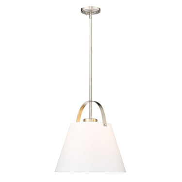 Z-Lite 18" Z-Studio Fabric 1 Light Pendant image 3