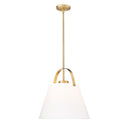 Z-Lite 18" Z-Studio Fabric 1 Light Pendant image 4