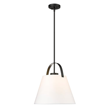 Z-Lite 18" Z-Studio Fabric 1 Light Pendant image 5