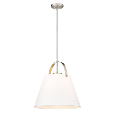 Z-Lite 18" Z-Studio Fabric 1 Light Pendant image 6