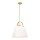 Z-Lite 18" Z-Studio Fabric 1 Light Pendant image 7