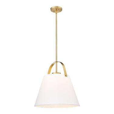 Z-Lite 18" Z-Studio Fabric 1 Light Pendant image 7