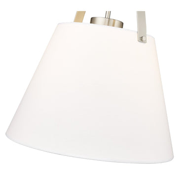 Z-Lite 18" Z-Studio Fabric 1 Light Pendant image 9