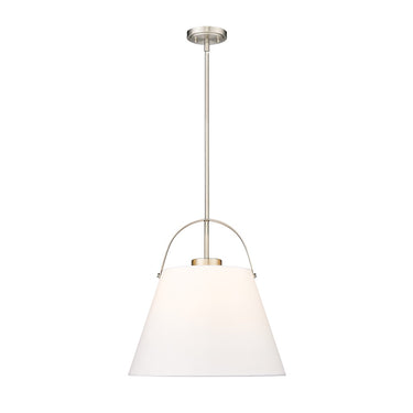 Z-Lite 18" Z-Studio Fabric 1 Light Pendant image
