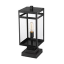 Z-Lite 19.5" High Nuri 1 Light Outdoor Pier Mounted Fixture image 2