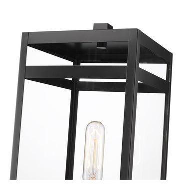 Z-Lite 19.5" High Nuri 1 Light Outdoor Pier Mounted Fixture image 3
