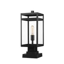 Z-Lite 19.5" High Nuri 1 Light Outdoor Pier Mounted Fixture image