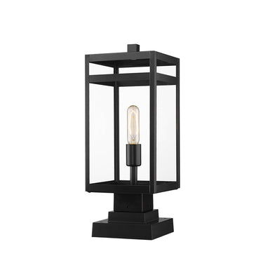 Z-Lite 19.5" High Nuri 1 Light Outdoor Pier Mounted Fixture image
