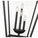 Z-Lite 19.5" Talbot Glass 4 Light Outdoor Pier Mounted Fixture image 6