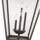 Z-Lite 19.5" Talbot Glass 4 Light Outdoor Pier Mounted Fixture image 7