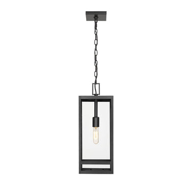 Z-Lite 19.75" High Nuri 1 Light Outdoor Chain Mount Ceiling Fixture image 1
