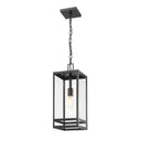 Z-Lite 19.75" High Nuri 1 Light Outdoor Chain Mount Ceiling Fixture image 2