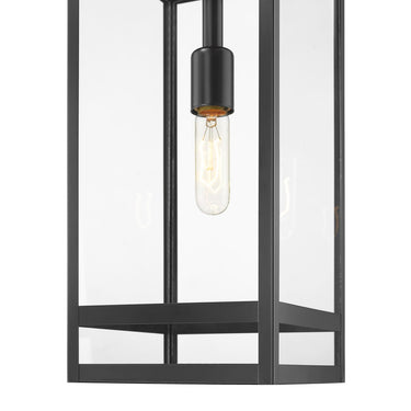 Z-Lite 19.75" High Nuri 1 Light Outdoor Chain Mount Ceiling Fixture image 3