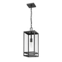 Z-Lite 19.75" High Nuri 1 Light Outdoor Chain Mount Ceiling Fixture image 4
