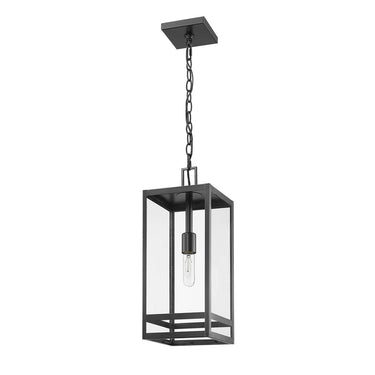 Z-Lite 19.75" High Nuri 1 Light Outdoor Chain Mount Ceiling Fixture image 4