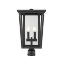 Z-Lite 19.75" High Seoul 2 Light Outdoor Post Mount Fixture image