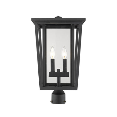 Z-Lite 19.75" High Seoul 2 Light Outdoor Post Mount Fixture image