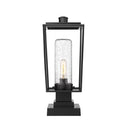 Z-Lite 19.75" High Sheridan 1 Light Outdoor Pier Mounted Fixture image 1