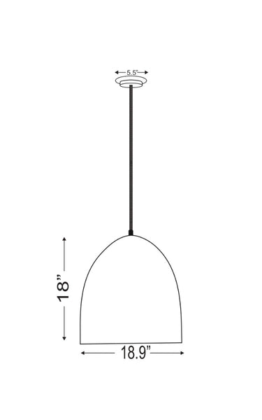 Z-Lite 19" Z-Studio 3 Light Pendant image 14