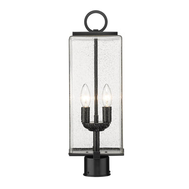 Z-Lite 20.25" High Sana 2 Light Outdoor Post Mount Fixture image 2