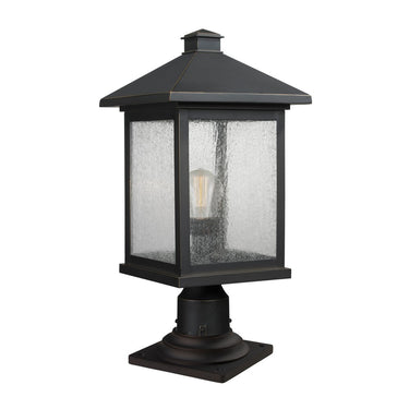 Z-Lite 20.5" High Portland 1 Light Outdoor Pier Mounted Fixture image