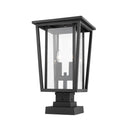 Z-Lite 20.75" High Seoul 2 Light Outdoor Pier Mounted Fixture image