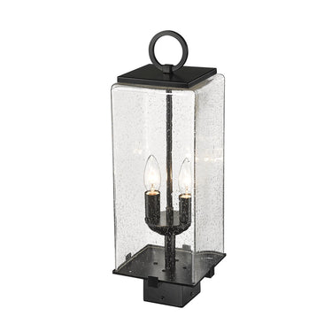 Z-Lite 20" High Sana 2 Light Outdoor Post Mount Fixture image 1