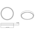 Z-Lite 20" Kawan 1 Light Flush Mount image 35