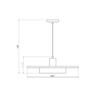 Z-Lite 20" Ludo 1 Light Pendant image 21