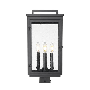 Z-Lite 21.25" High Hartwell 4 Light Outdoor Post Mount Fixture image 2