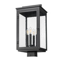 Z-Lite 21.25" High Hartwell 4 Light Outdoor Post Mount Fixture image 4