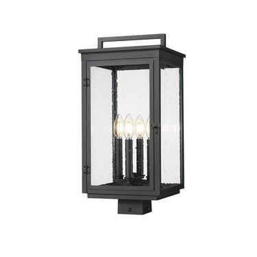 Z-Lite 21.25" High Hartwell 4 Light Outdoor Post Mount Fixture image