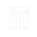 Z-Lite 21.25" High Nuri 1 Light Outdoor Wall image 7