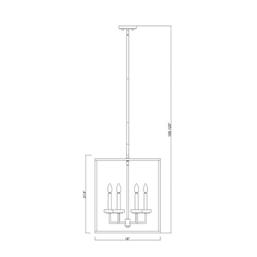 Z-Lite 21.5" High Gaultier 6 Light Chandelier image 14