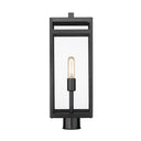 Z-Lite 21.5" High Nuri 1 Light Outdoor Post Mount Fixture image 1