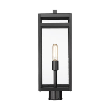 Z-Lite 21.5" High Nuri 1 Light Outdoor Post Mount Fixture image 1