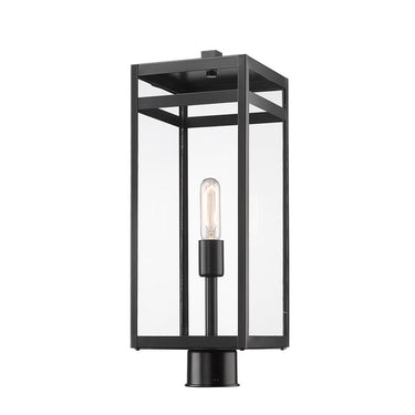 Z-Lite 21.5" High Nuri 1 Light Outdoor Post Mount Fixture image