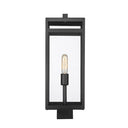 Z-Lite 21" High Nuri 1 Light Outdoor Post Mount Fixture image 1