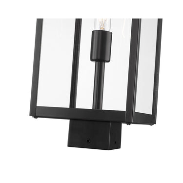 Z-Lite 21" High Nuri 1 Light Outdoor Post Mount Fixture image 3