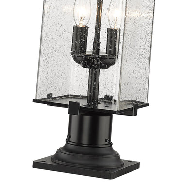 Z-Lite 22.25" High Sana 2 Light Outdoor Pier Mounted Fixture image 3