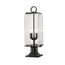Z-Lite 22.25" High Sana 2 Light Outdoor Pier Mounted Fixture image